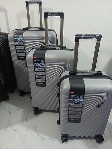 Çamadanlar: Billa sərt gövdəli çamadan dəsti s -40 m m - 55m L - 70m - Material — 4