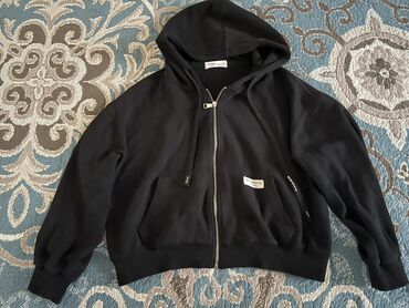 найк теч флиск: Мужская толстовка, S (EU 36), Nike, Б/у, цвет - Черный