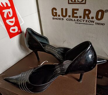женские лаковые туфли: Туфли 37, цвет - Черный