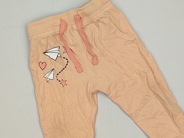 kombinezon wiosenny dla niemowlaka: Sweatpants, 9-12 months, condition - Very good