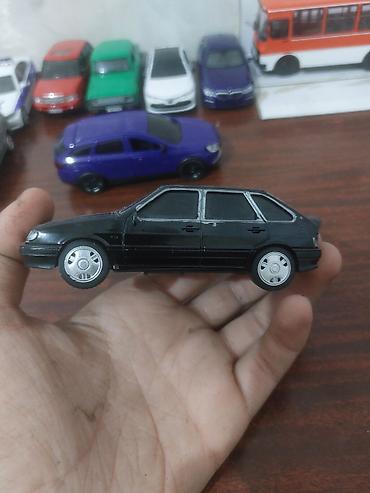 купить модели автомобилей 1 43: Model maşın – qara rəngli hatchback (təxmini VAZ-2114/Lada Samara — 4
