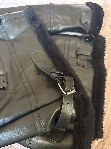 kofta qadin: Dəri kurtka, Balenciaga, M, L — 2