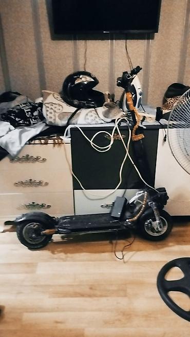 mono rol: Elektrik skuter - Güclü ön və arxa amortizatorlu, iri təkərli — 1