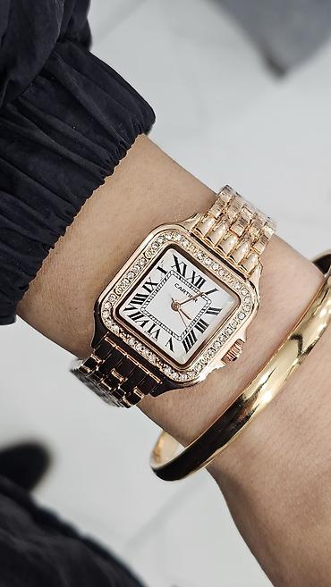 meta eynək: Kartier üslublu zərif qadın qol saatı Rolex, Rolex saat, Rolex — 7
