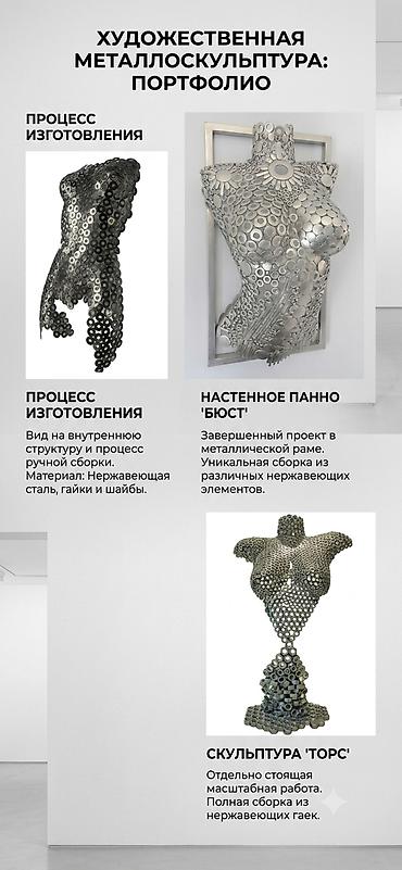 перфорация: Художественные металлоконструкции — авторские скульптуры и настенные — 1