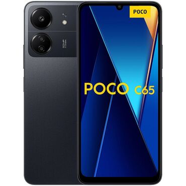 Poco: Poco C65, Б/у, 128 ГБ, цвет - Черный, 1 SIM, 2 SIM, eSIM