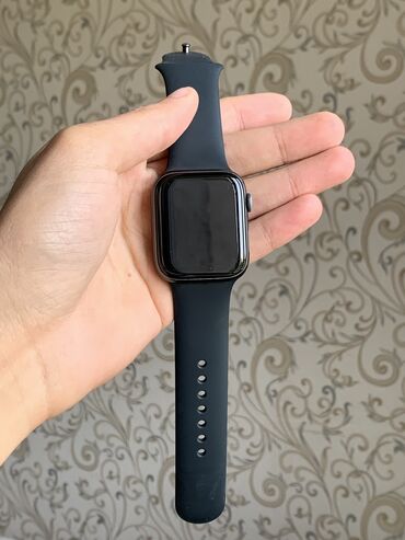 nokian baku: Б/у, Смарт часы, Apple, Сенсорный экран, цвет - Черный
