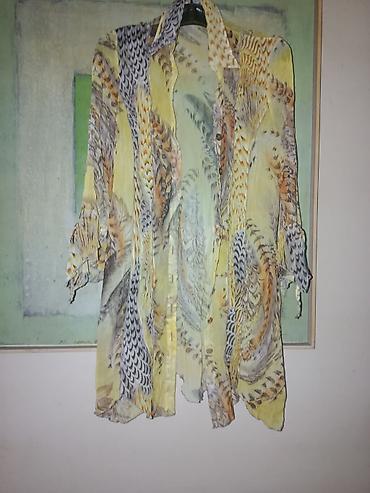 kravata: Lagan ženski kimono/košulja od prozračnog šifona. - Materijal: tanak — 5
