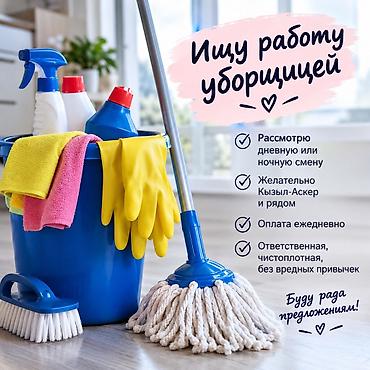 Няни: Уборщик - Женщина, С опытом, Работа в выходные — 1