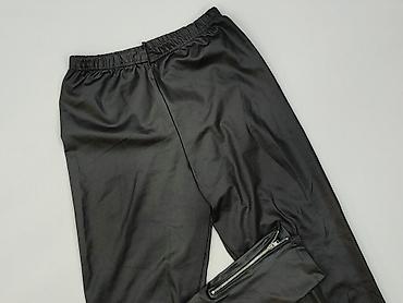 czarne dresy: Legginsy Eleganckie damskie, rozmiar 2XS — 1