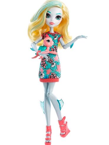 детский игровой комплекс цена: Продам оригинальную куклу Monster high Лагуну Блю g2 поколения куколка