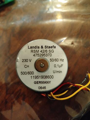 eboksit satilir: Landis & Staefa RSM 42/6 SG 230V Motor (Almaniya) Landis & — 1