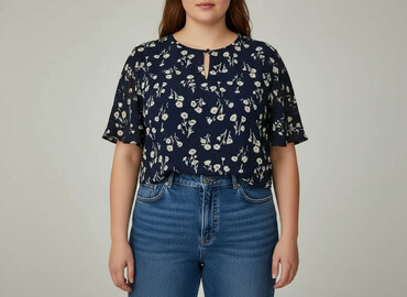 Blouses: Women's blouse, size 2XL