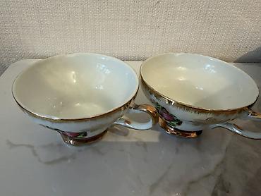 cay: Çay dəsti, rəng - Ağ, Farfor, 6 nəfərlik — 2
