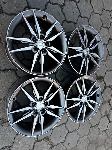 pir: Литые Диски R 18 Hyundai, Комплект, отверстий - 5, Б/у — 3