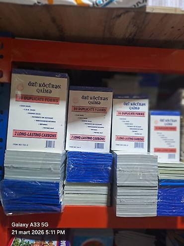 Ofis ləvazimatları: Salam.Deməki bir çox məhsullarımız mövcuddur.Əlaqə nömrəsi:070 814 18 — 2