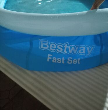 Baklar və çənlər: Best Way şişmə hovuz.YENİ!!! NASOS. HƏDİYYƏ!!! YENİ ALINIB BİR DƏFƏ