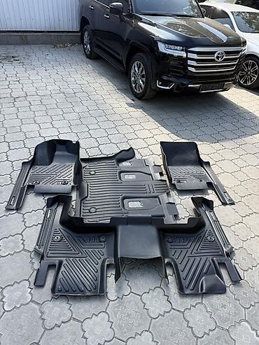5D Полики Для салона Toyota, цвет - Черный, Б/у