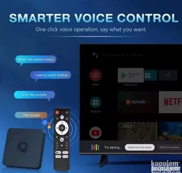 Aksesoari za TV i video: Android 14 Smart TV Box 8K Android 14 Smart TV Box 8K RAM  4GB ROM — 7