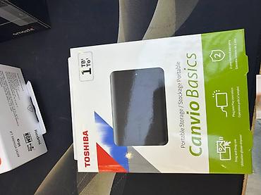 фл 10: Внешний портативный жесткий диск Toshiba Canvio Basics 1 ТБ. - Серия — 1