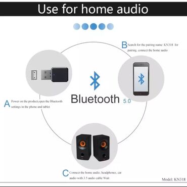 Pojačala i prijemnici: Hands free Bluetooth Aux USB audio prijemnik Bluetooth 5.1 audio — 19