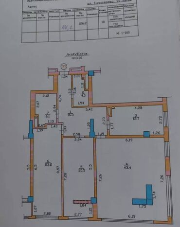 Продажа квартир: 3 комнаты, 127 м², Элитка, 3 этаж, Евроремонт