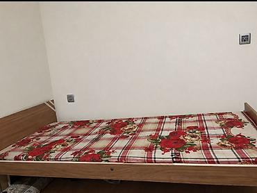 Tek nəfərlik taxta çarpayı və matras - Ölçü: təxmini 90x190 sm (tək lalafo.az -da Tek nəfərlik taxta çarpayı və matras - Ölçü: təxmini 90x190 sm (tək