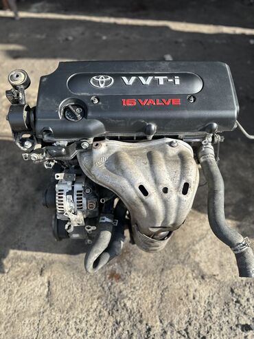 Двигатели, моторы и ГБЦ: Бензиновый мотор Toyota 2.4 л, Б/у, Оригинал