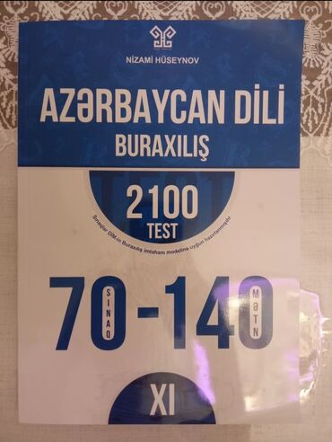 azərbaycan dili buraxılış 2100 test 70 sınaq 140 mətn nizami hüseynov: Hədəf Yeni Azərbaycan dili buraxılış sınaqlar toplusu. Həm qrammatika