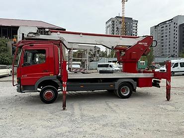 спецтехника автовышка: Автовышка, Mercedes-Benz, 2005 г., 28 м — 3