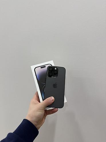 Apple iPhone: IPhone 14 Pro, Б/у, 256 ГБ, Черный, Коробка, 70 % — 3