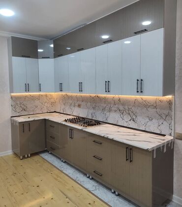 Mətbəx mebeli: Sifarişlə hazırlanmış müxtəlif ölçülü mətbəx mebelləri. Rəng və dizayn — 27