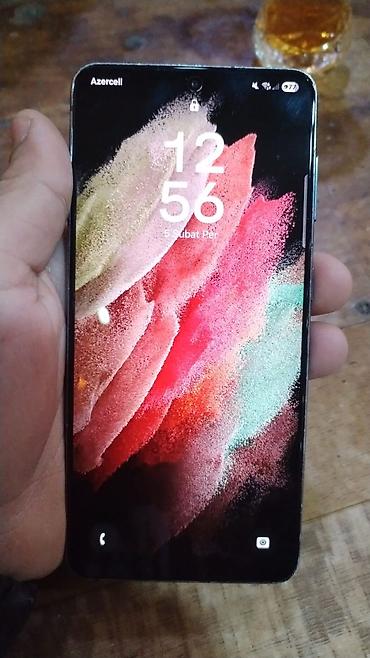 note 20 plus: Samsung Galaxy S21 5G, 128 GB, rəng - Qara, Simsiz şarj — 1