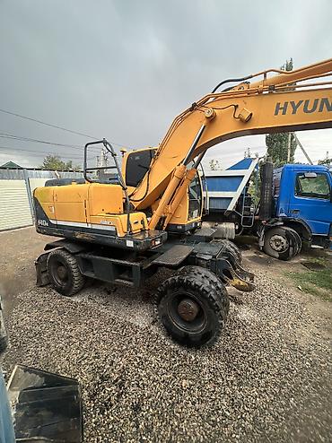 belarus 82: Экскаватор, Hyundai, Колесный — 1