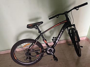 START Speed dağ velosipedi - Rəng: mat qara, narıncı-qırmızı