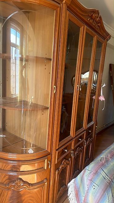 Mətbəx mebeli: Mebel və qapı dəsti - Material: ağac teksturalı MDF/laminat örtüklü — 8