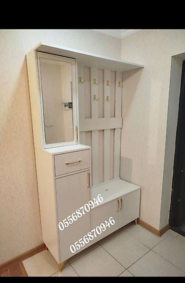 Ayaqqabı dolabları: Yeni, 2 qapılı, Qəhvəyi, Digər material Ayaqqabı dolabı — 5