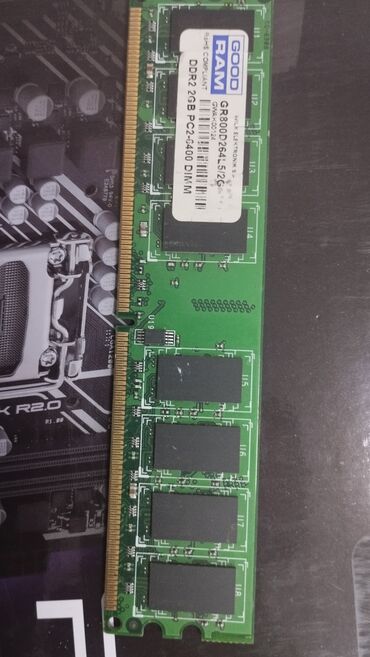 ddr2 1gb: Оперативная память, Б/у, Goodram, 2 ГБ, DDR2, 6400 МГц, Для ПК