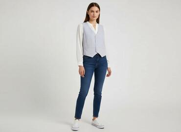 massimo dutti kamizelka damska: Women`s waistcoat, size L