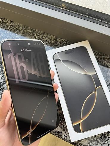 iphone pro max: 📱 Продаю iPhone 16 Pro Max для тех кто берет для себя! ✨ Цвет — 2