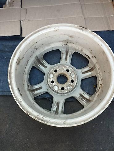 5 115: Литой автомобильный диск, серебристый, 6-спицевый. R15 только один шт — 3