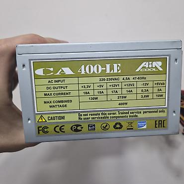 socket 1155: Блок питания, Новый, 400 Вт, 400 Вт — 2