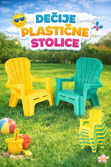 mts satic smartic za decu: Dečije plastične stolice - Namenjene za dvorište, terasu, plažu ili — 1
