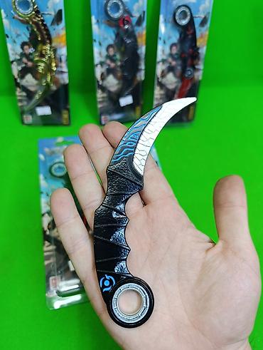 ре: 🔥 Игрушечный нож-керамбит — эффектный аксессуар в стиле аниме! ⚔️ 🗡️ — 3