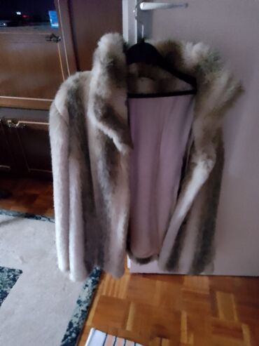 kačket sa ventilatorom: XL (EU 42), With lining, Faux fur, color - cappuccino