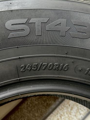 diskiler: İşlənmiş Şin 245 / 70 / R 16 — 3