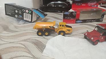 mini araba: KAIDIWEI A400 die-cast model – mini şaquli karxana dumperi - Miqyas — 2