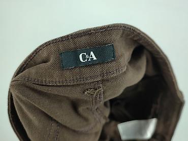 garnitur kremowy: C&A, Spodnie materiałowe damskie, rozmiar 2XL — 4