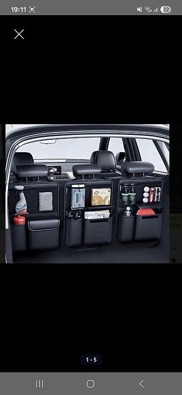 prius salon: Avtomobil oturacaq arxası üçün çoxfunksiyalı təşkilatçı - Model — 1