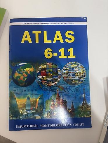 Книги и журналы: Məhsul: Coğrafiya Atlası 6–11 Təyinat: Ümumtəhsil məktəbləri üçün — 1